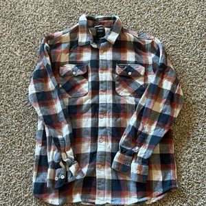 Men’s lg rvca flannel
